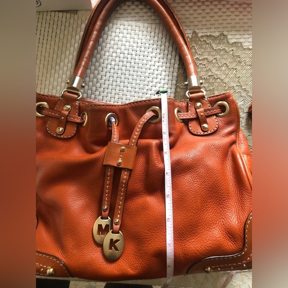 Michael Kors Women's Tan Leather Bag - Picture 10 of 11